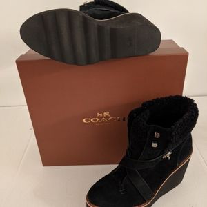 Coach boots Size 9
